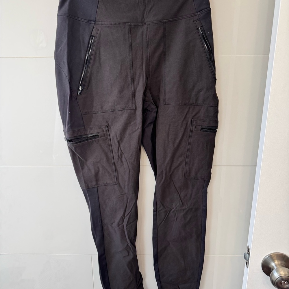 Athleta Charcoal Cargo Pants